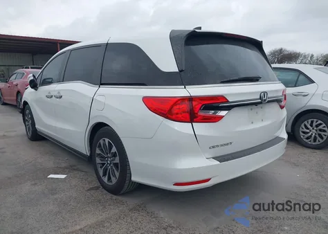 2022 Honda Odyssey Ex-L z USA, uszkodzony, nr VIN 5FNRL6H74NB020876
